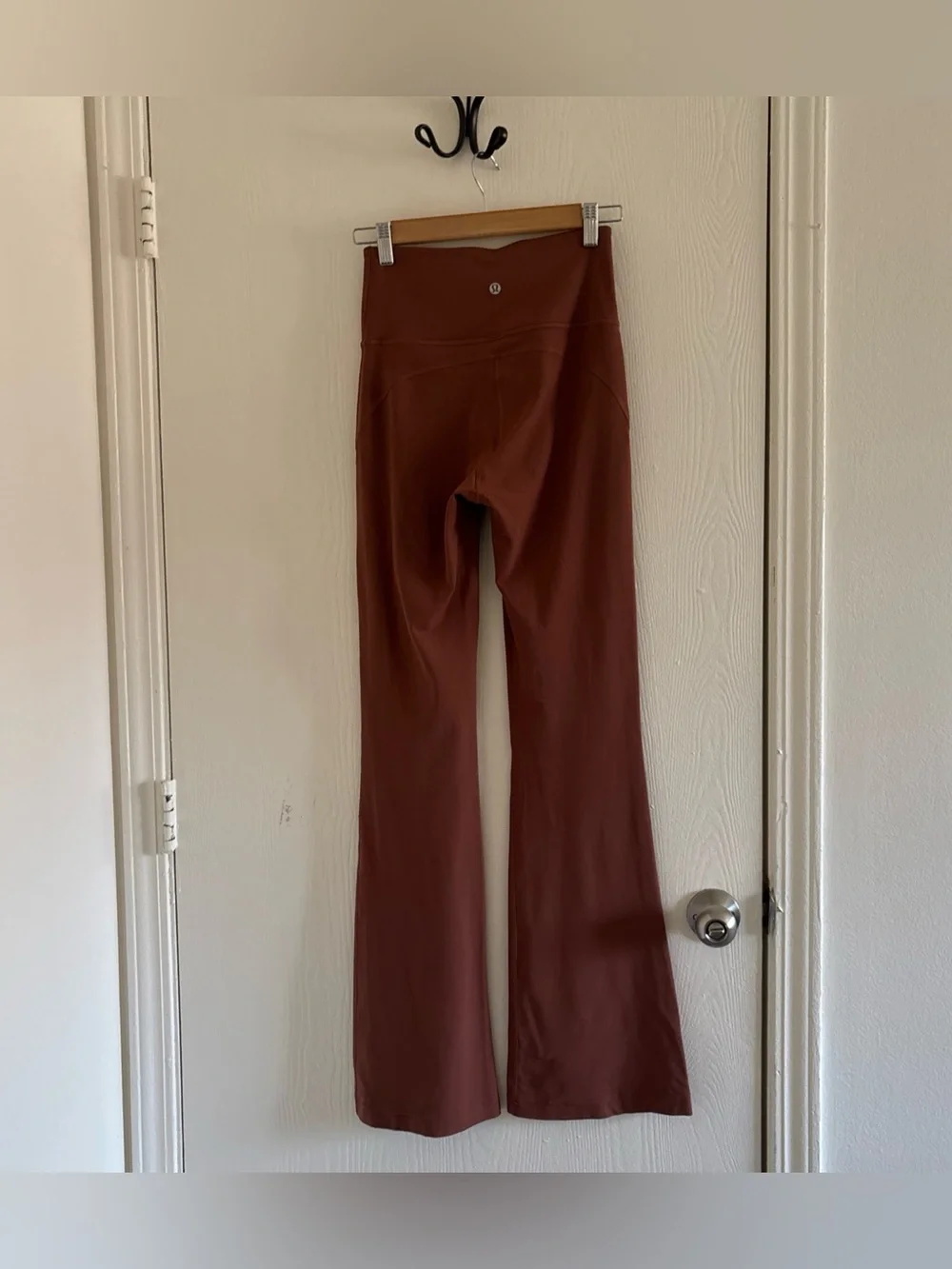 Lululemon High Rise Flare Leggings Size 4 Brown Bootcut Yoga Pants